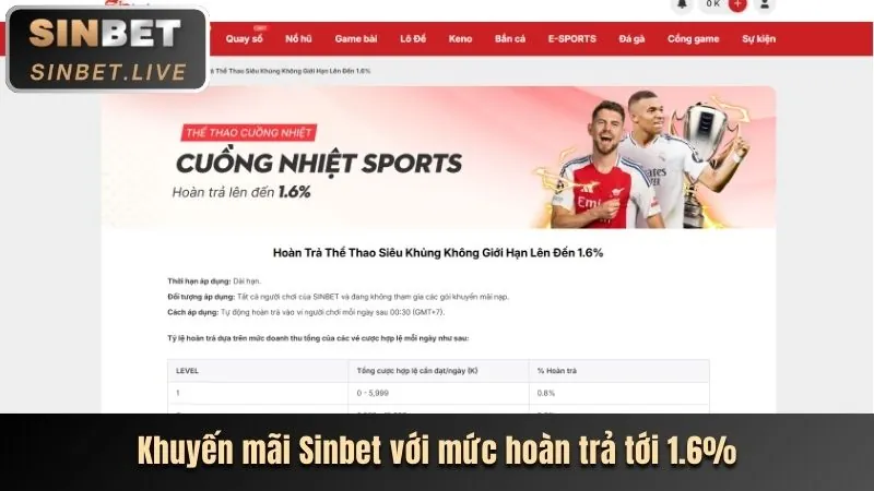 Màn hình ứng dụng Onbet 88 trên iOS
